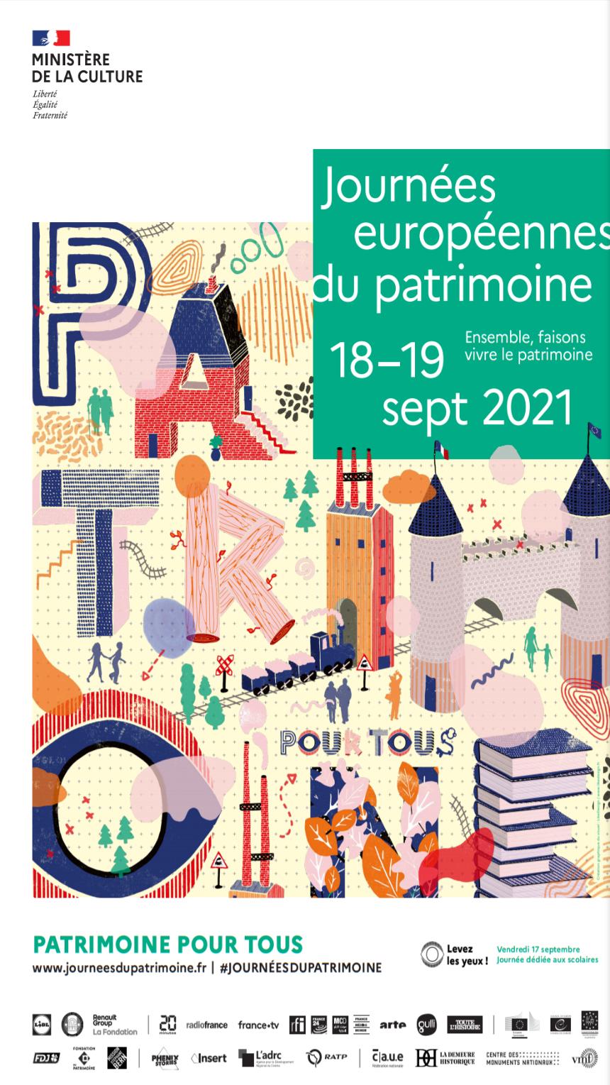 affiche JEP 2021 MinistereCulture