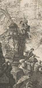 Frontispice de la Prima parte di architettura e prospettive… de Piranèse, 1750