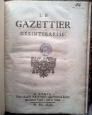 Cyrano de Bergerac, Le Gazettier desinterressé, 1649 (page de titre)