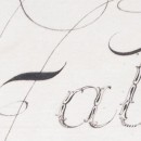 Berny de Nogent, Exemplaires d'écritures, 1760 Berny de Nogent, Exemplaires d'écritures, 1760