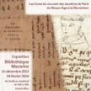 Une bibliothèque retrouvée : les livres du couvent des Jacobins de Paris du Moyen Âge à la Révolution (dossier de presse)