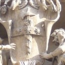 Fronton de l’église SS. Vincent et Anastase, Rome