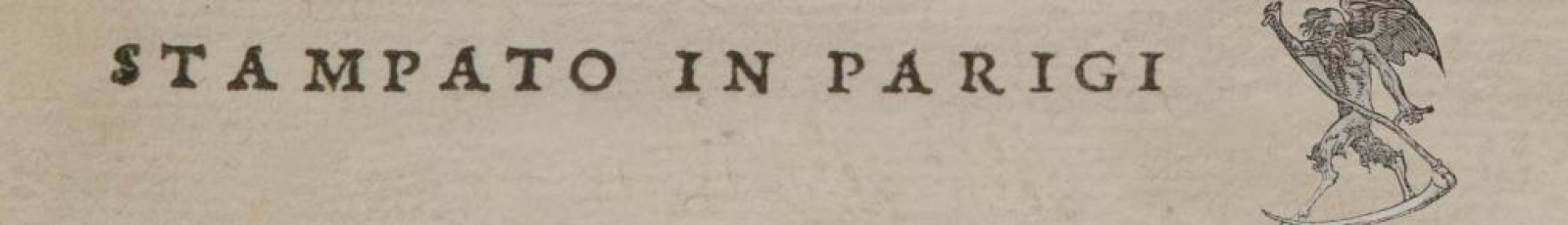 Livres italiens imprimés à Paris à la Renaissance