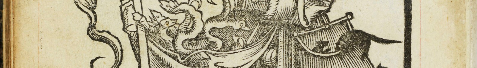 L'hérétique, de Gabriel Salmon, dans Apologia Petri Sutoris... Paris : Poncet le Preux, 1531. Bibliothèque Mazarine, 8°25504 [Res]