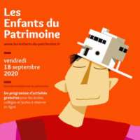 Visuel enfants du patrimoine 2020 - C CAUE IDF