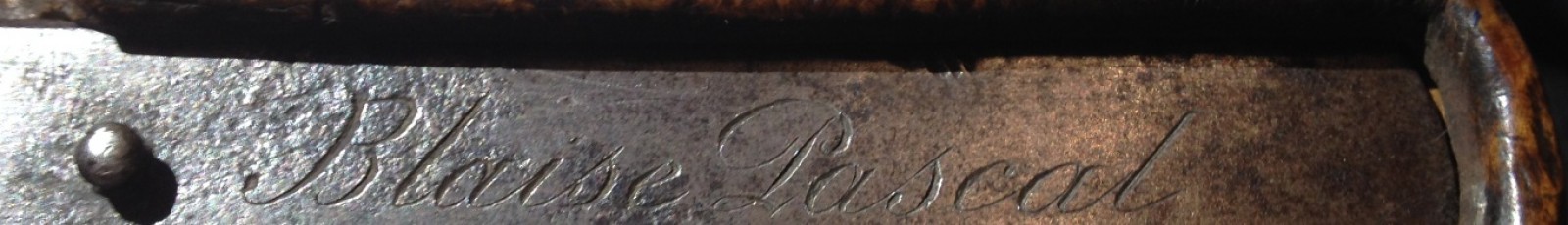 Snuffbox said to have belonged to Pascal (detail)