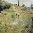 Auguste Renoir (1841 – 1919) – Chemin montant dans les hautes herbes