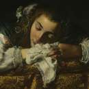 Jeune fille endormie, Anonyme, 1615-1620